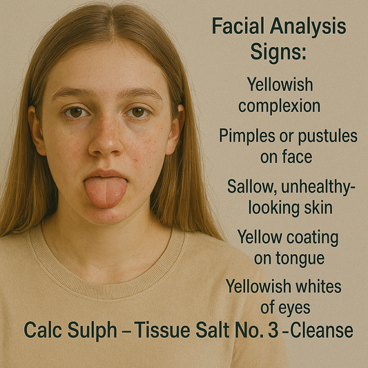 Calc Sulph – Tissue Salt No. 3 - Cleanse 180